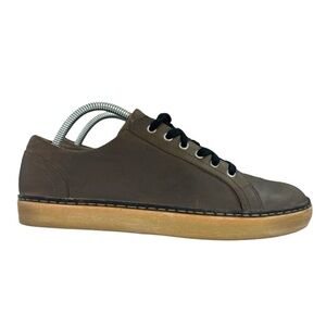 UGG Kolman Brown Leather‎ Lace Up Sneakers Mens Size 8